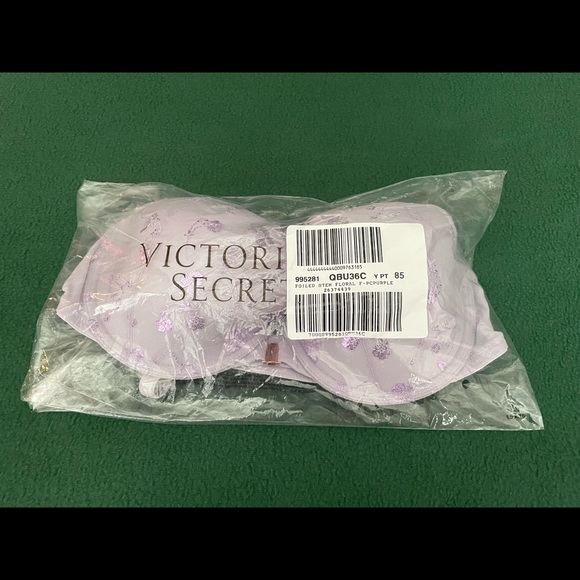 Victoria’s Secret BODY BY VICTORIA Full Coverage Shimmer Floral Racerback Bra - Picture 16 of 16